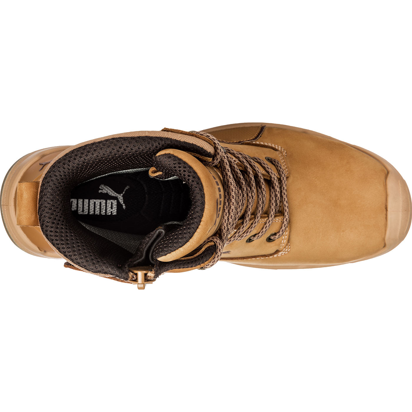 Puma Safety Conquest CTX Women's 7 inch Composite Toe Electrical Hazard Waterproof Side Zip Work Boot - birdseye