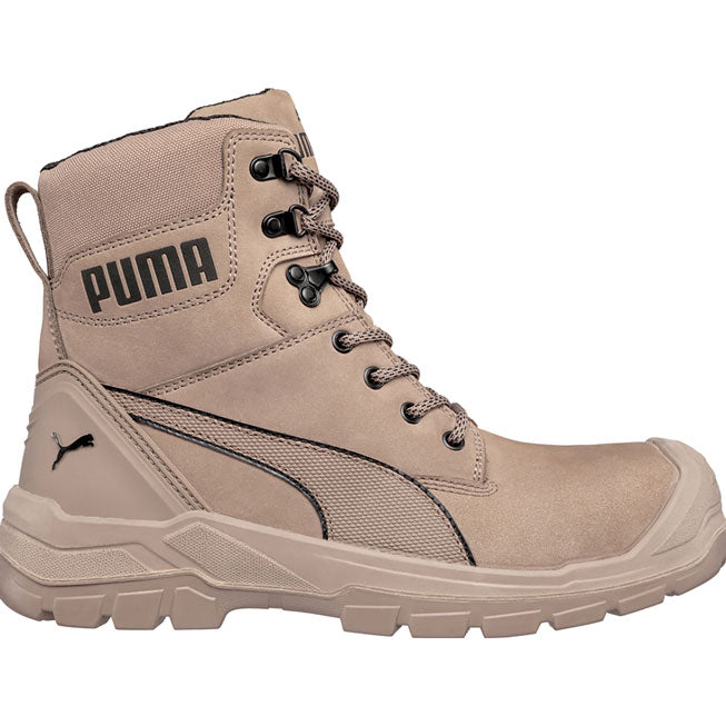 Puma Safety Conquest CTX Men's 7 inch Composite Toe Electrical Hazard Waterproof Side Zip Work Boot - profile