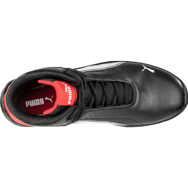 Puma Safety Moto Protect Touring Mid Men's 6 inch Composite Toe Electrical Hazard Work Athletic - birdseye