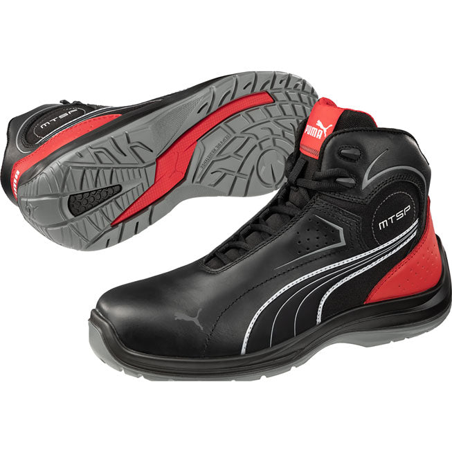 Puma Safety Moto Protect Touring Mid Men's 6 inch Composite Toe Electrical Hazard Work Athletic - front
