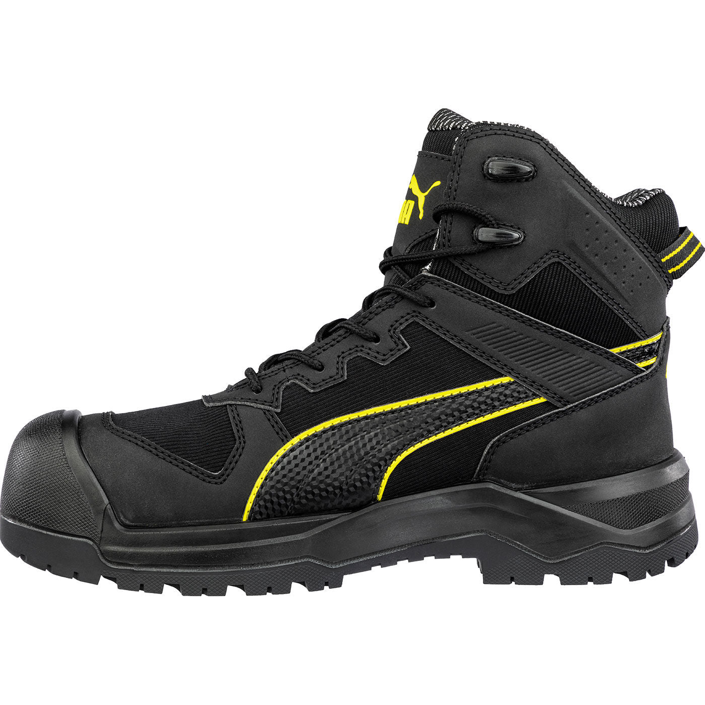 Puma Safety Rock HD Mid Men's Composite Toe Waterproof Work Hiker - profile