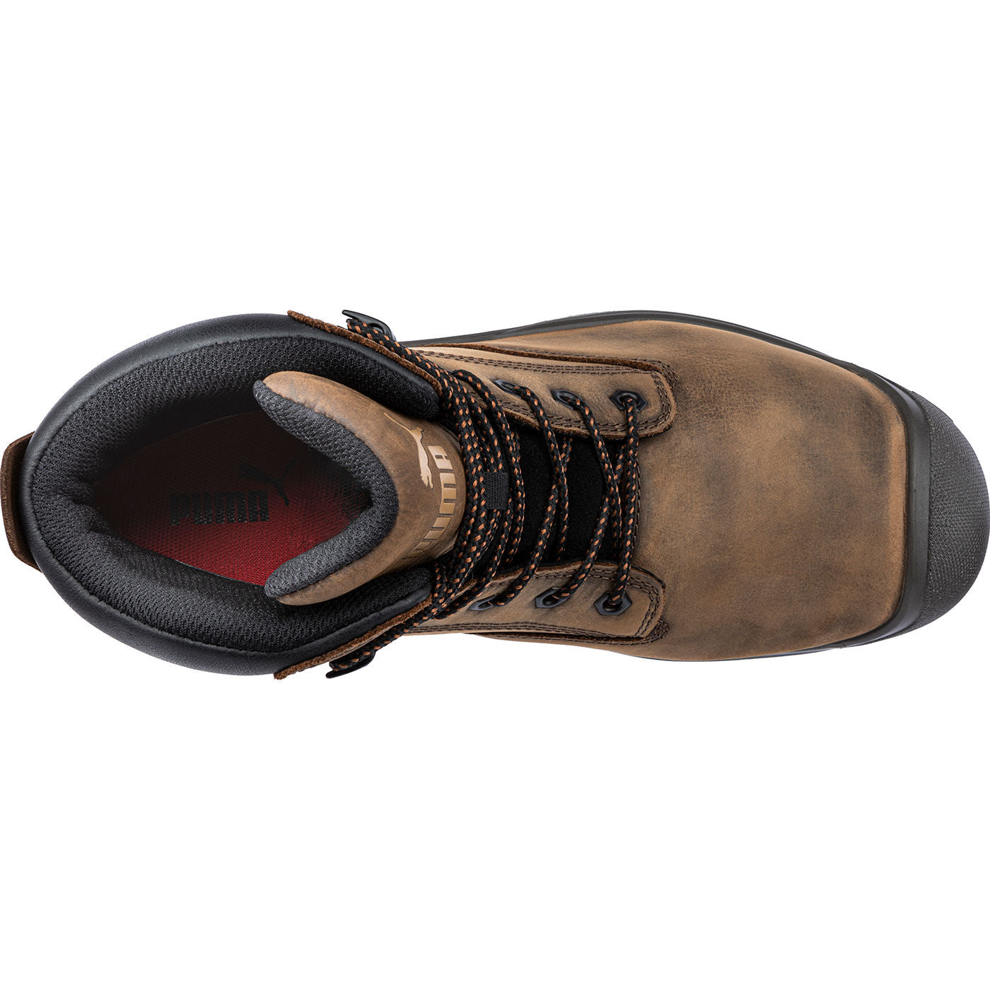 Puma Safety Rock HD Mid Men's Internal Met Composite Toe Waterproof Work Hiker - birdseye