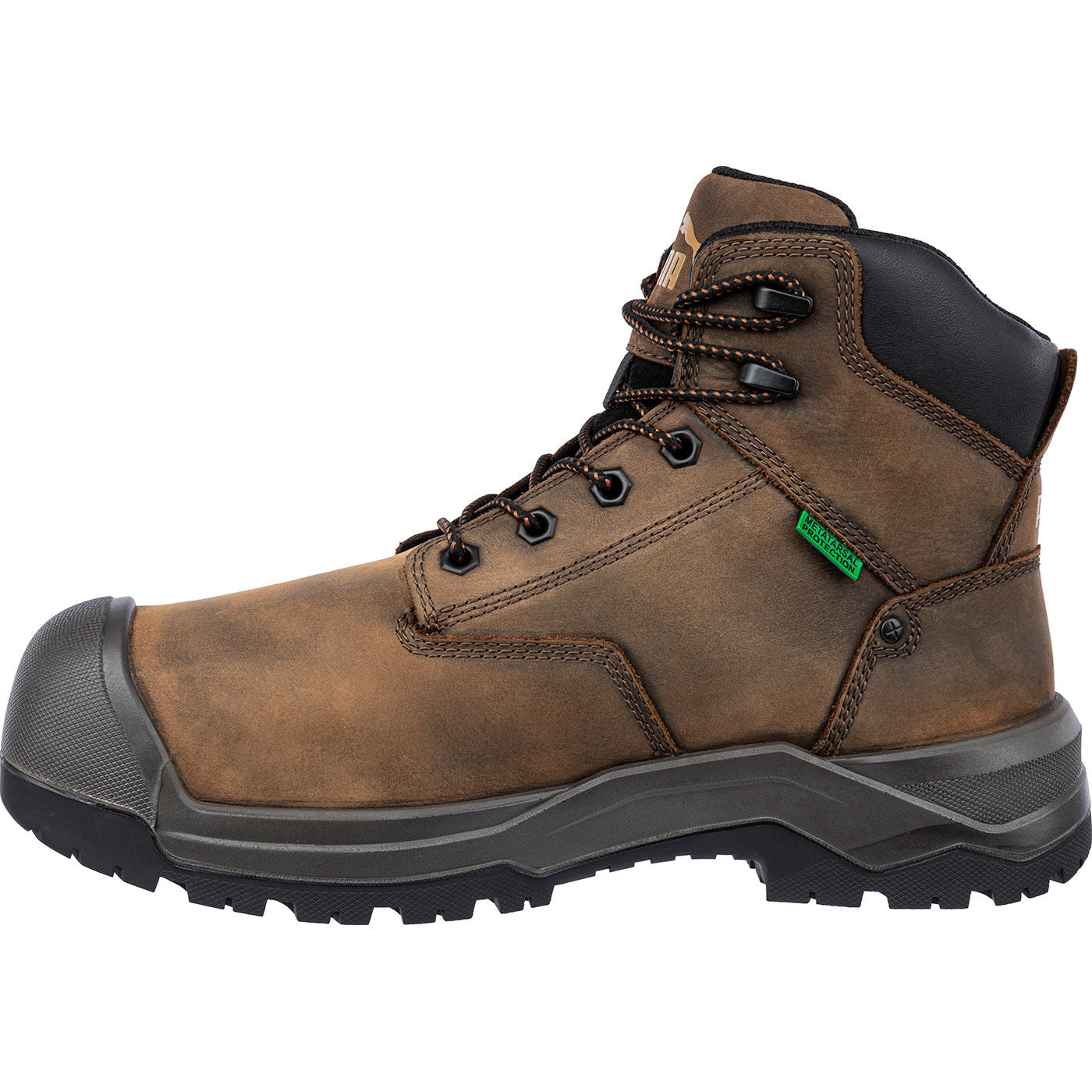 Puma Safety Rock HD Mid Men's Internal Met Composite Toe Waterproof Work Hiker - profile