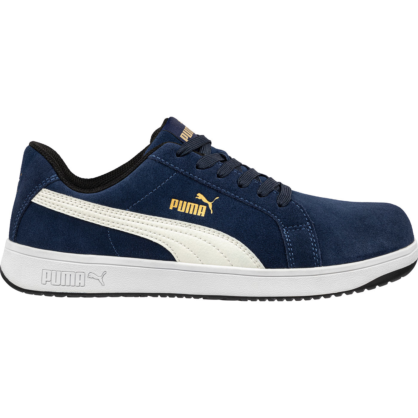 Puma Safety Iconic Suede Men's Fiberglass Toe Electrical Hazard Athletic Work Shoe - profile