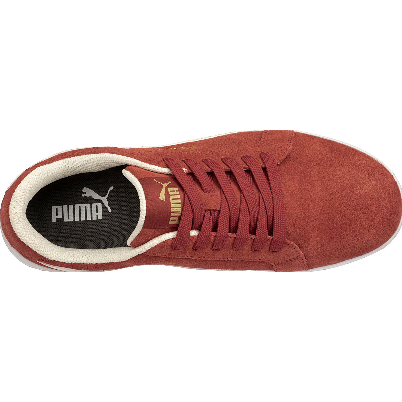 Puma Safety Iconic Suede Men's Fiberglass Toe Electrical Hazard Athletic Work Shoe - birdseye