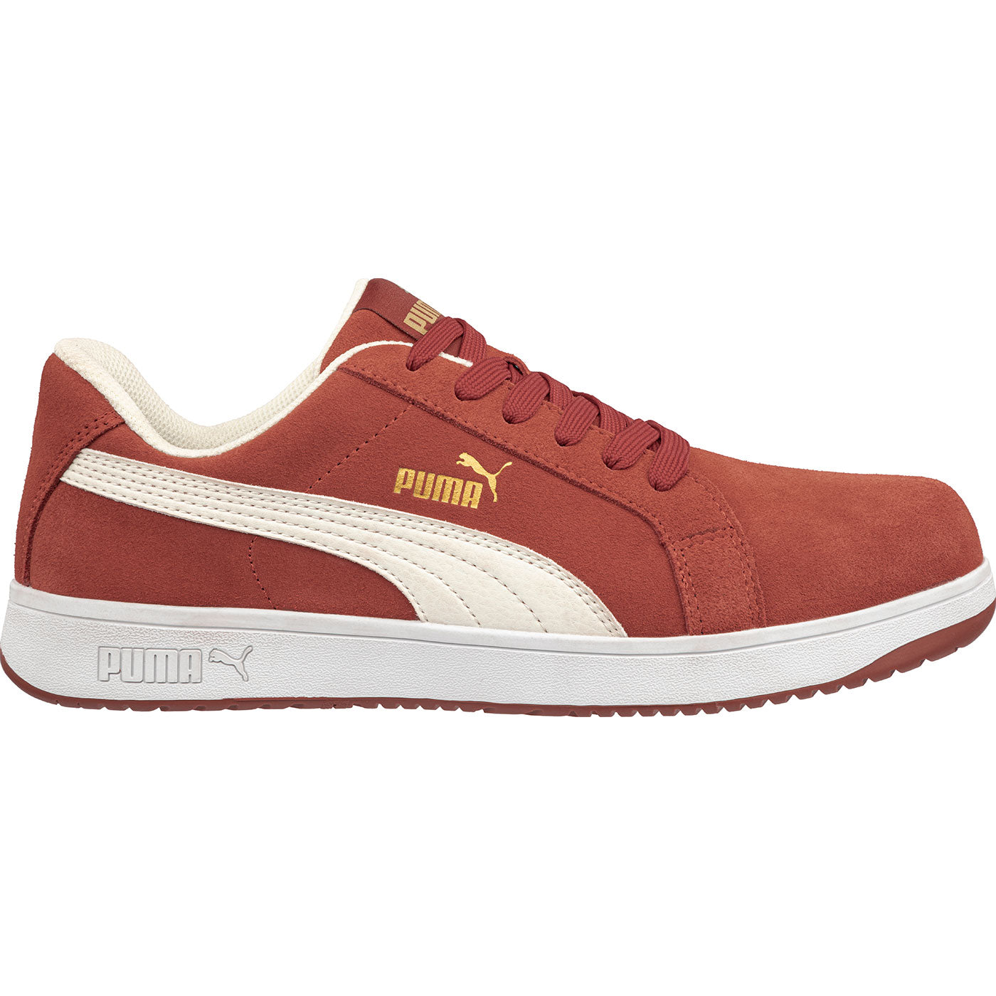 Puma Safety Iconic Suede Women's Fiberglass Toe Electrical Hazard Athletic Work Shoe - profile