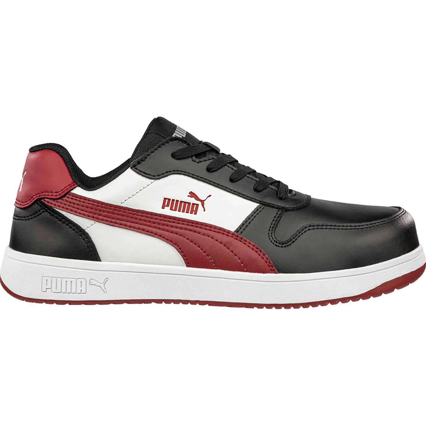 Puma Safety Heritage Frontcourt Low Men's Composite Toe Electrical Hazard Athletic Work Shoe - profile