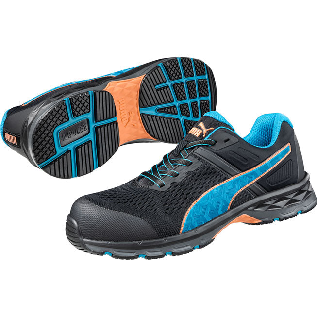 Puma Safety Motion Protect Define 2.0 Women's Fiberglass Toe Static-Dissipative Athletic Work Shoe - front