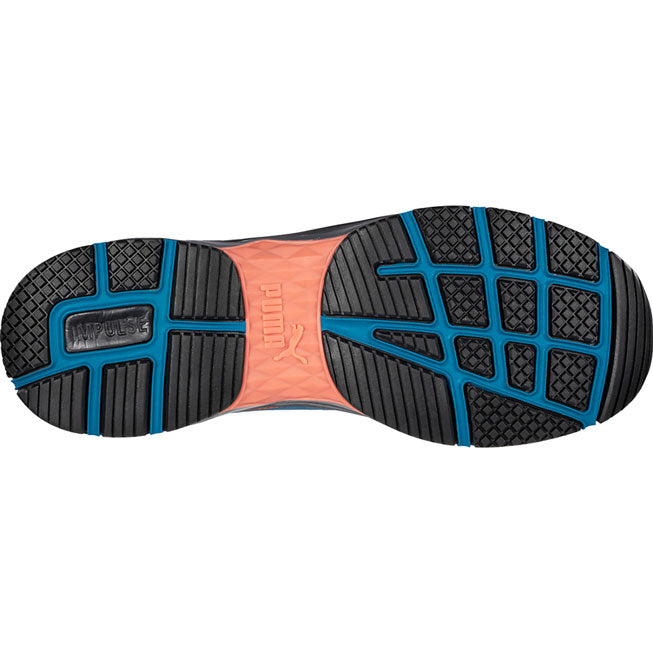 Puma Safety Motion Protect Define 2.0 Women's Fiberglass Toe Static-Dissipative Athletic Work Shoe - outsole