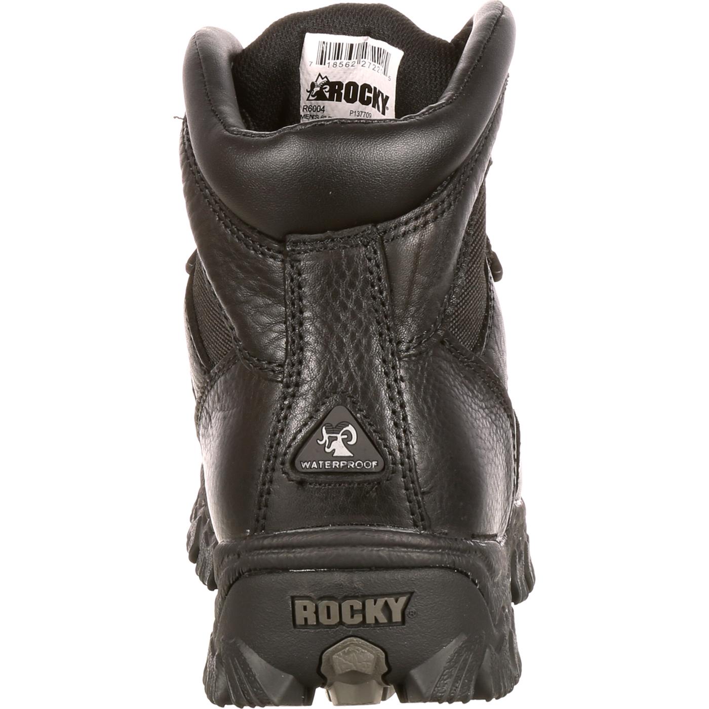 Rocky AlphaForce Composite Toe Waterproof Duty Boot - back
