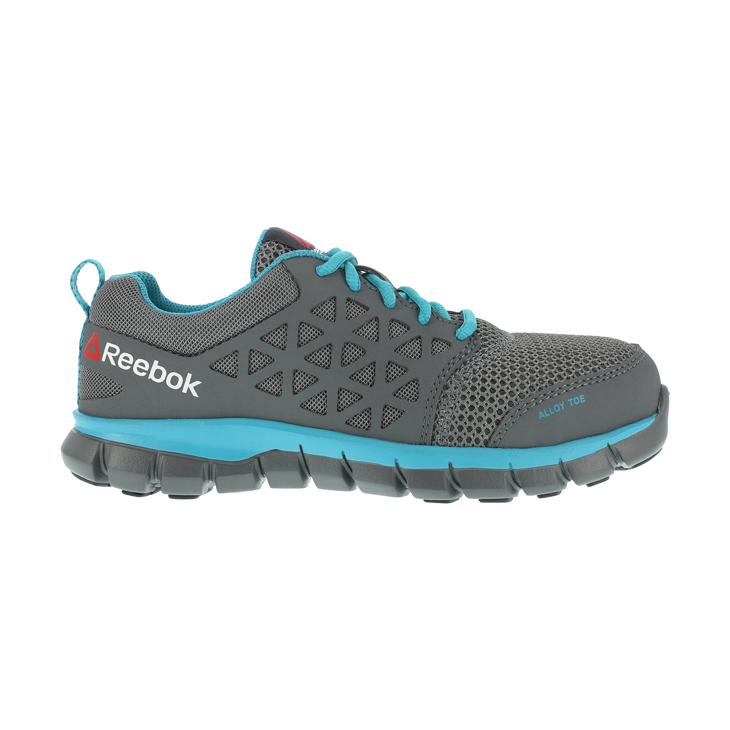 Reebok Sublite Cushion Womens Aluminum Toe Static-Dissipative Athletic Work Shoe - profile