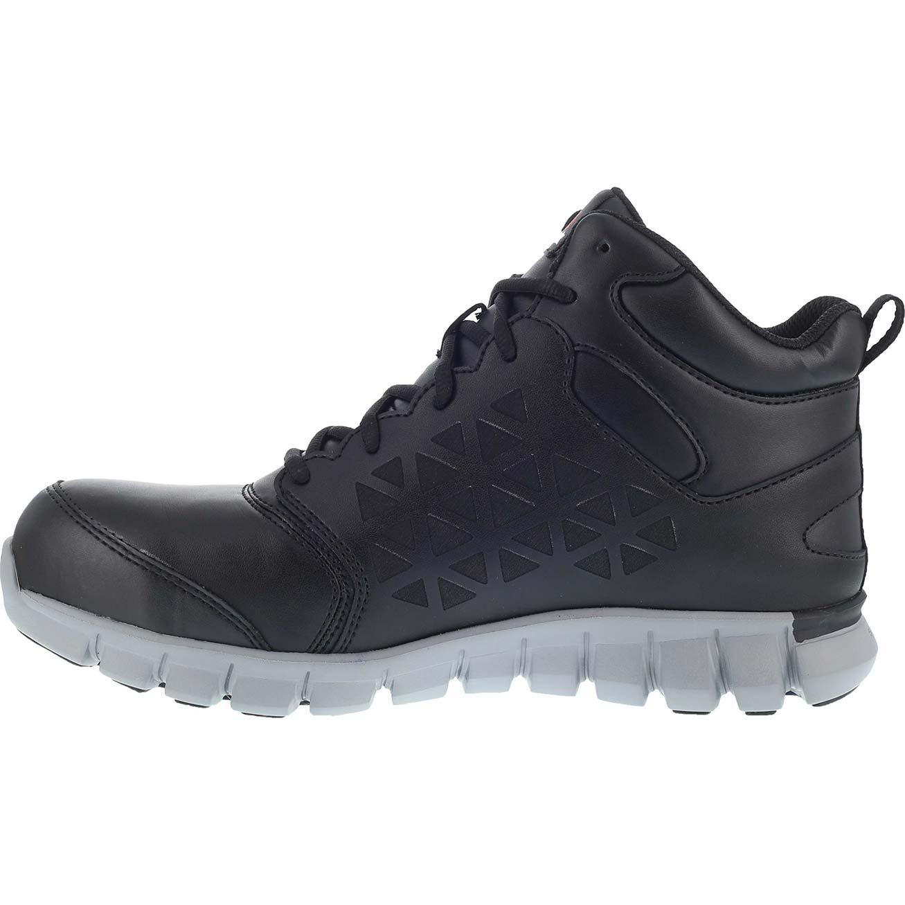 Reebok Sublite Cushion Work Women's Mid Cut Alloy Toe Electrical Hazard Slip Resistant Work Athletic Shoe - 5