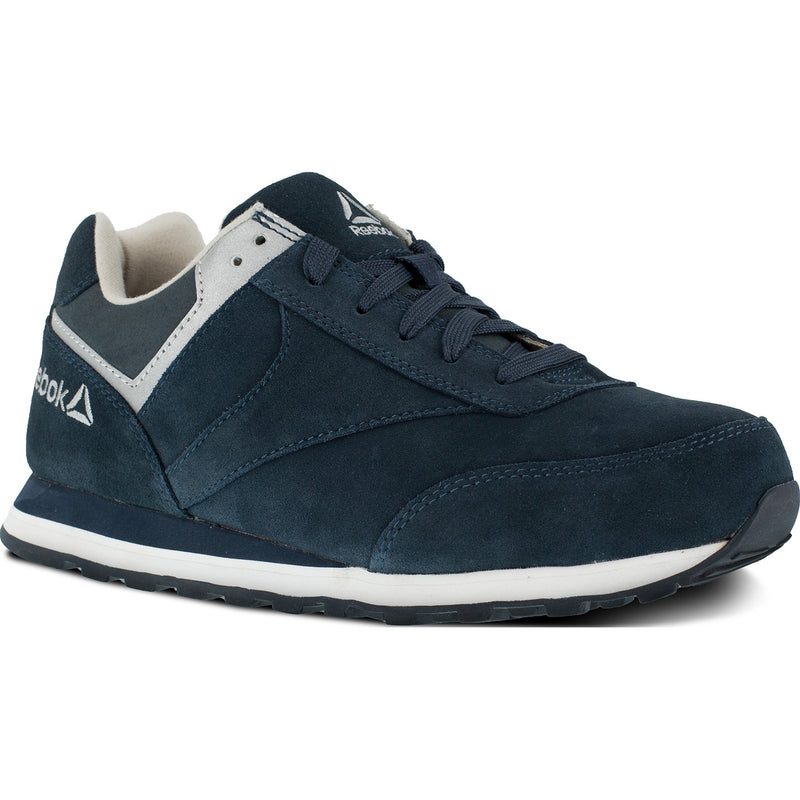 Reebok Leelap Retro Jogger Steel Toe Electrical Hazard Navy Work Shoe - main