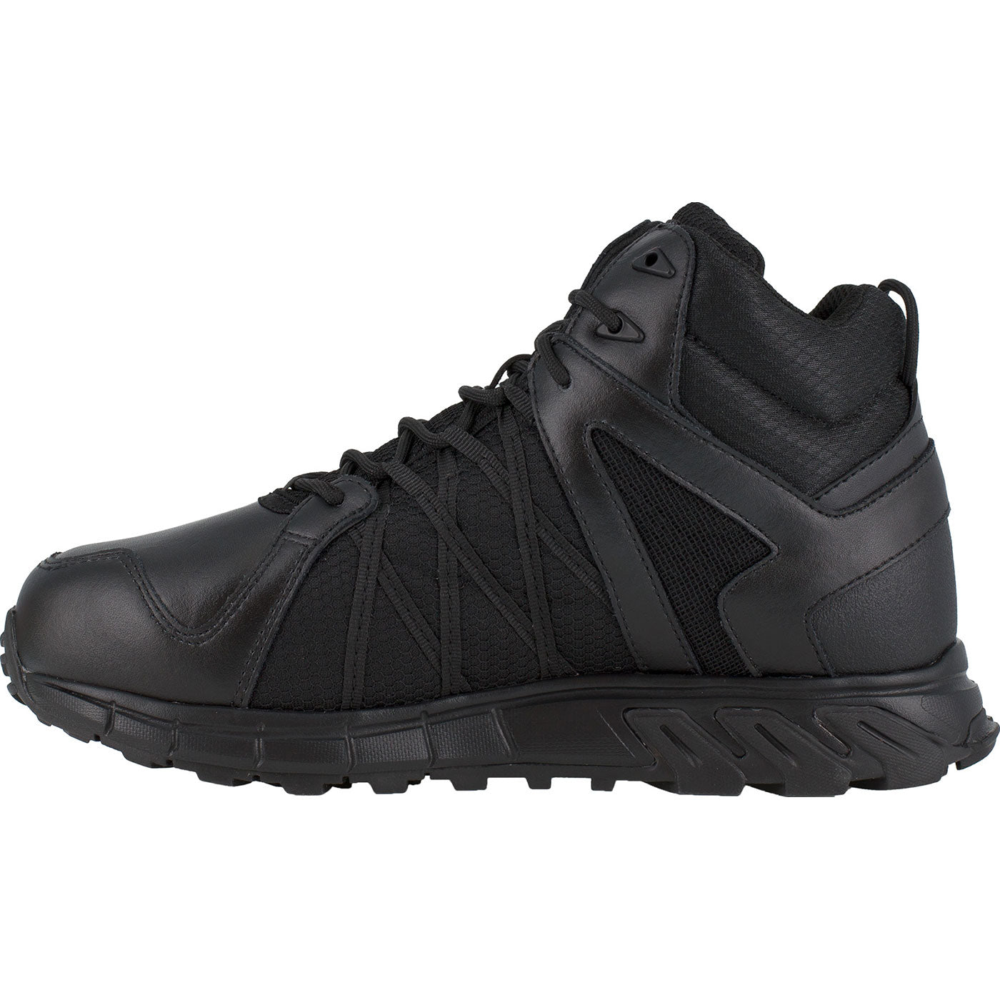 Reebok Trailgrip Work Men's Internal Metatarsal Alloy Toe Electrical Hazard Waterproof Mid Athletic Shoe - profile