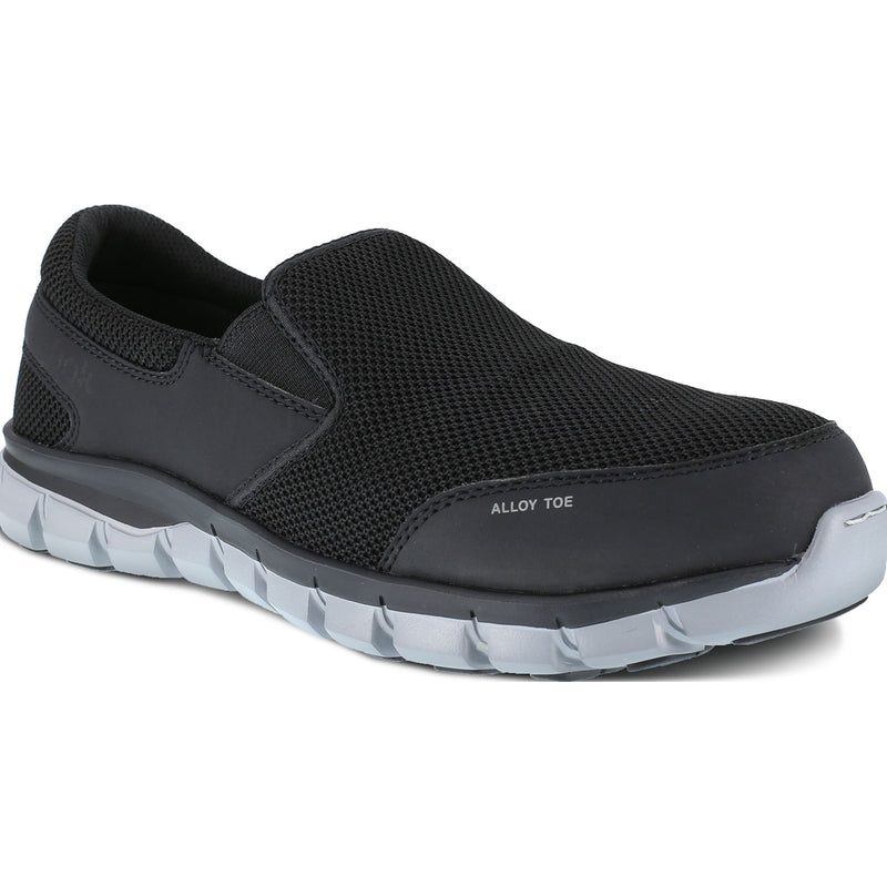 Reebok Sublite Cushion Work Men's Alloy Toe Electrical Hazard Work Athletic Oxford Slip-on Shoe - main