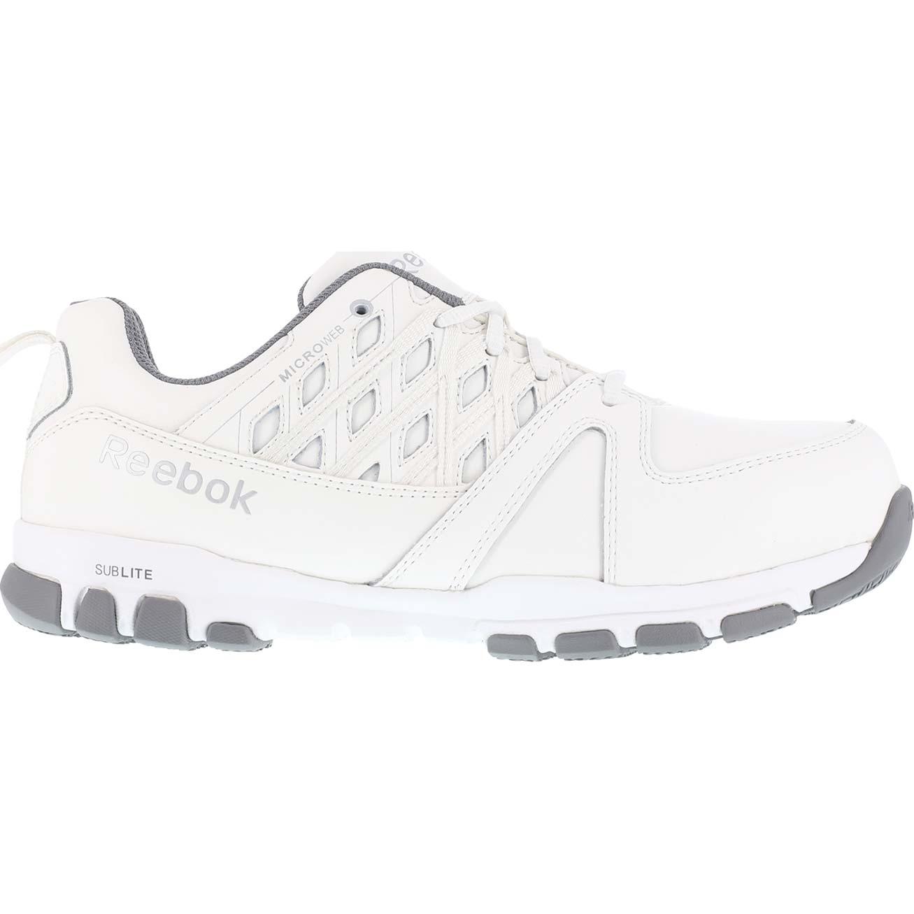 Reebok Sublite Work Steel Toe Static-Dissipative Work Athletic Shoe - profile
