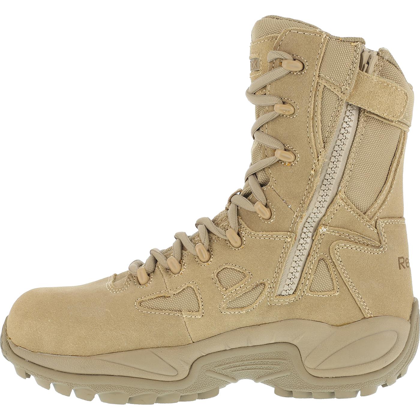 Reebok Stealth Composite Toe Duty Boot with Side Zipper - profile