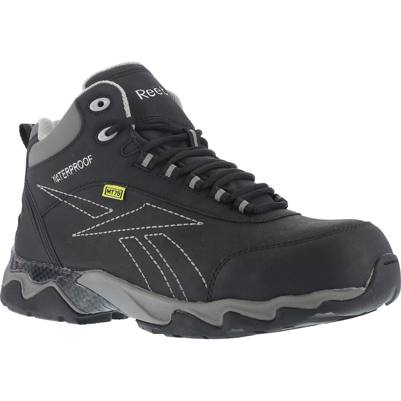 Reebok Beamer Men's Composite Toe Internal Metatarsal Guard Waterproof Black Work Hiker - main