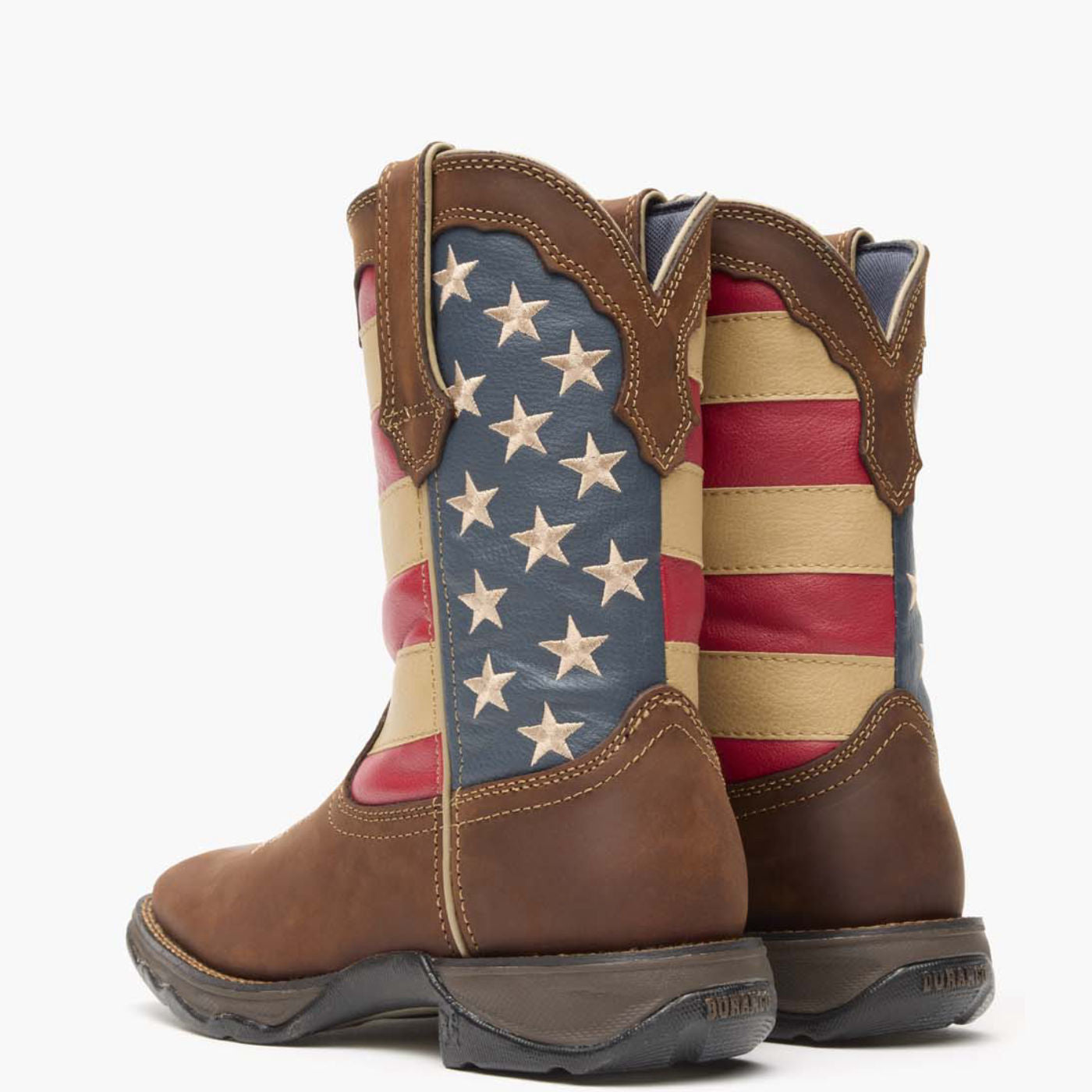 Lady Rebel by Durango® Patriotic Women's Pull-On Western Flag Boot - back