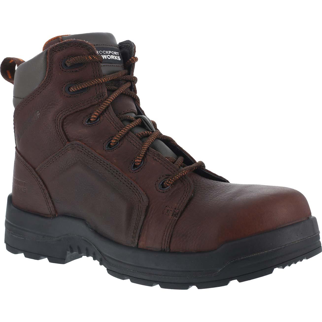 Rockport Works More Energy Women's Composite Toe Waterproof Work Boot - 0