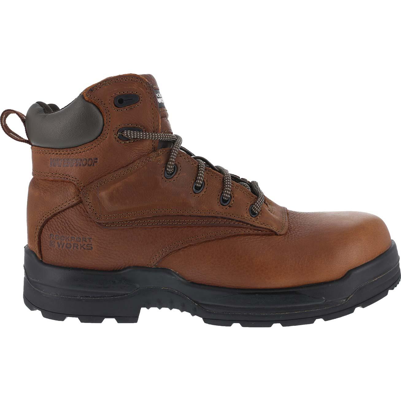 Rockport Works More Energy Women's Composite Toe Waterproof Work Boot - profile