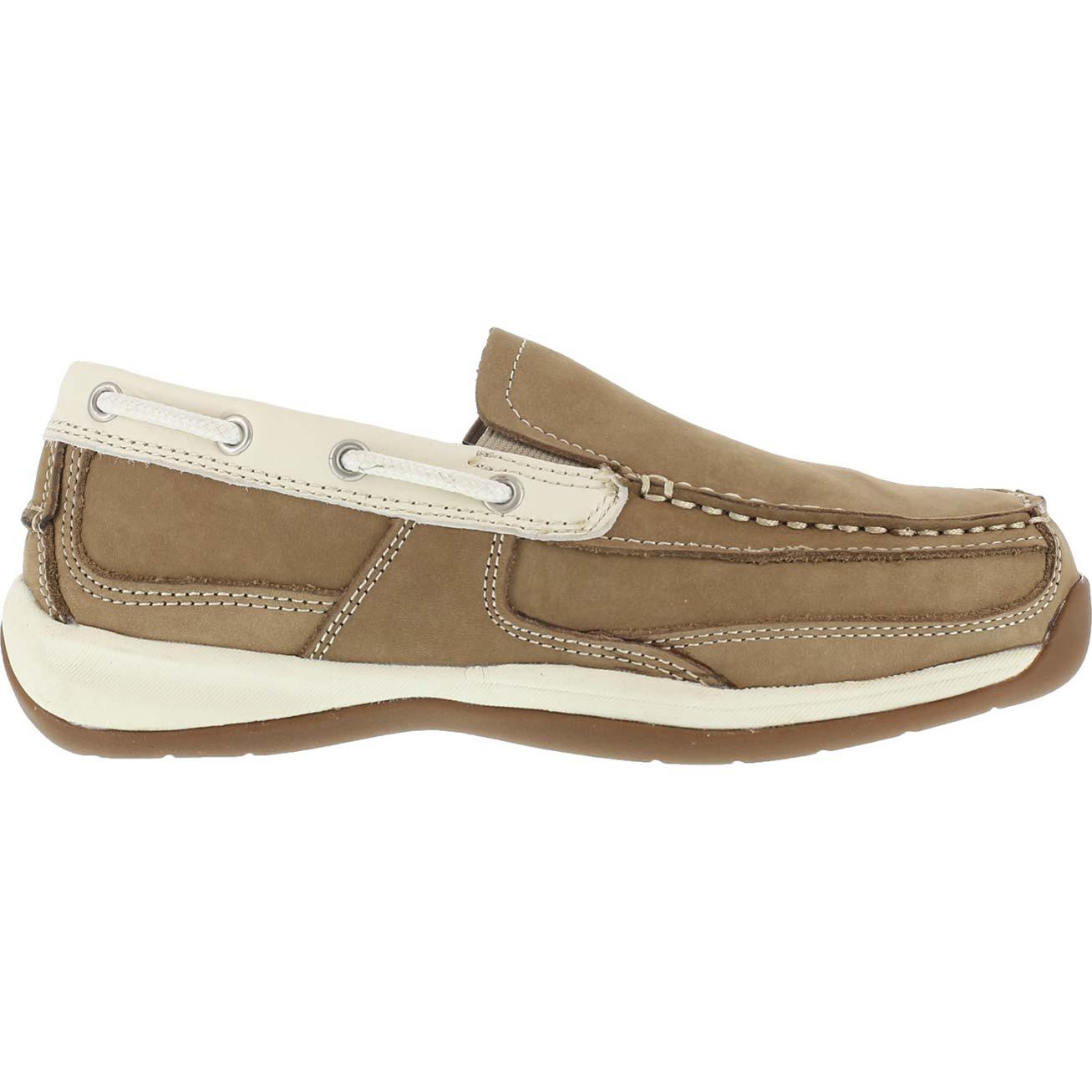 Rockport Works Sailing Club Women's Steel Toe Work Boat Shoe - profile