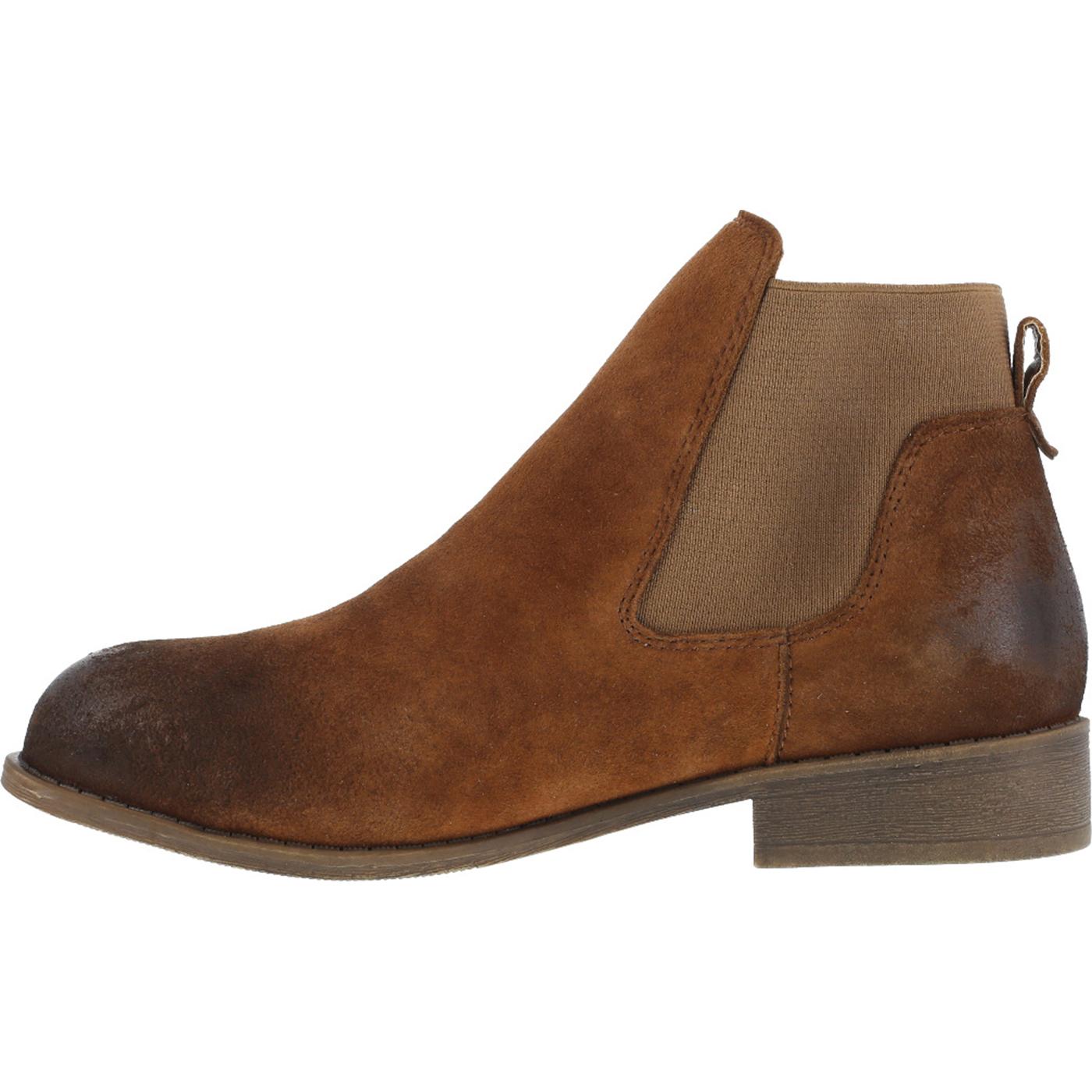 Rockport Works Junction View Women's Steel Toe Twin Gore Slip On Boot - profile