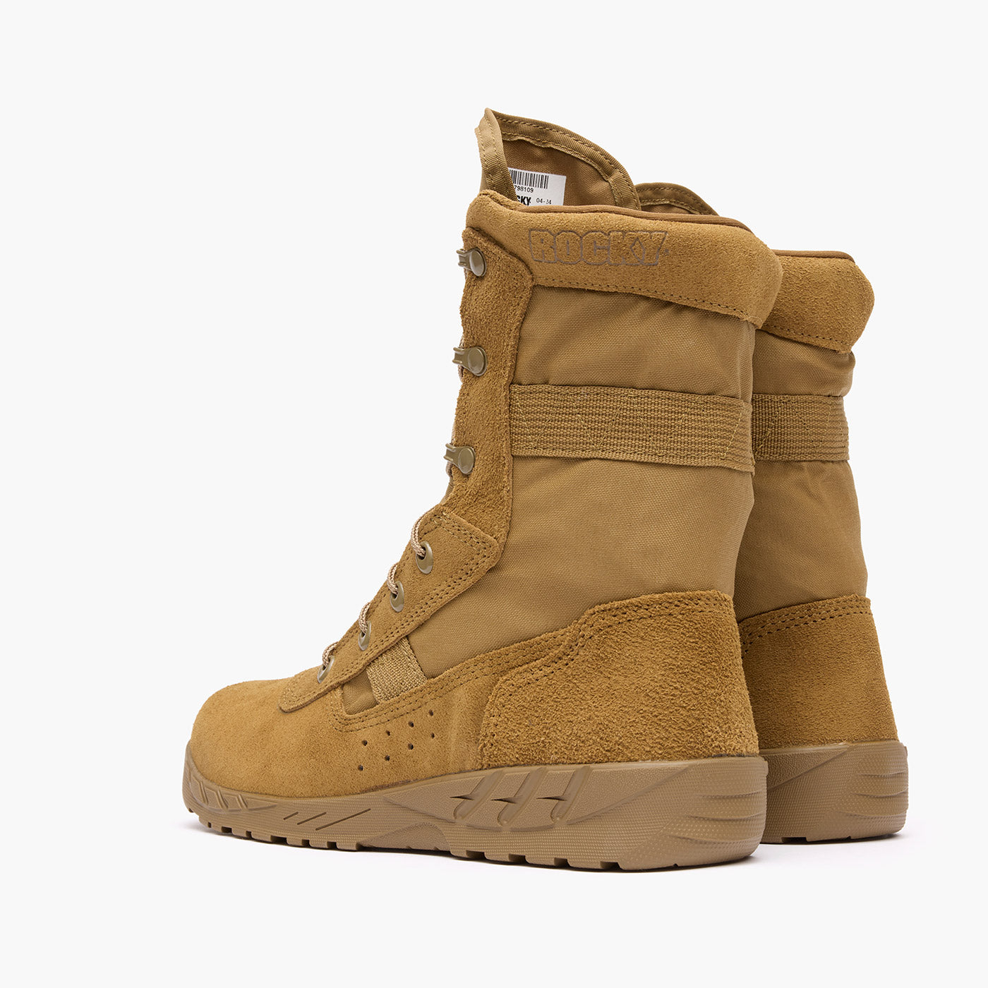 Rocky C7 Lightweight Commercial Military Boot - doubleheel