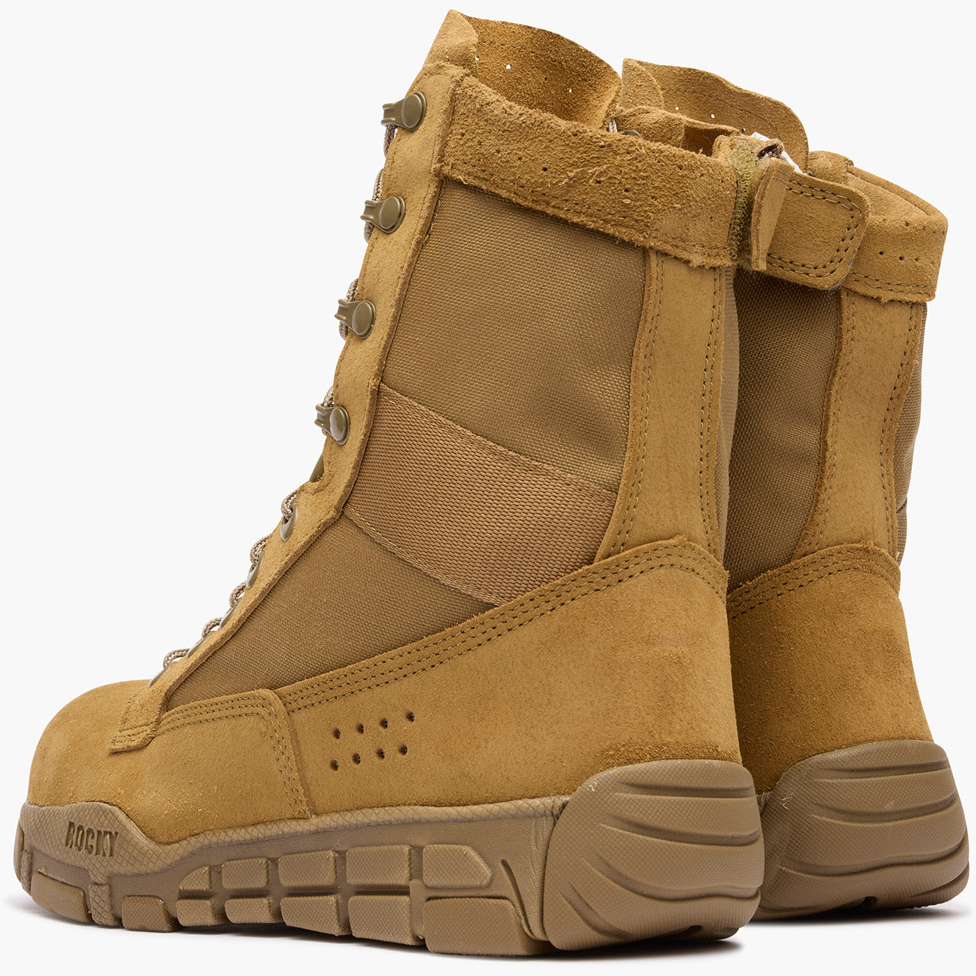 Rocky C4T Protective Toe Tactical Military Boot - doubleheel