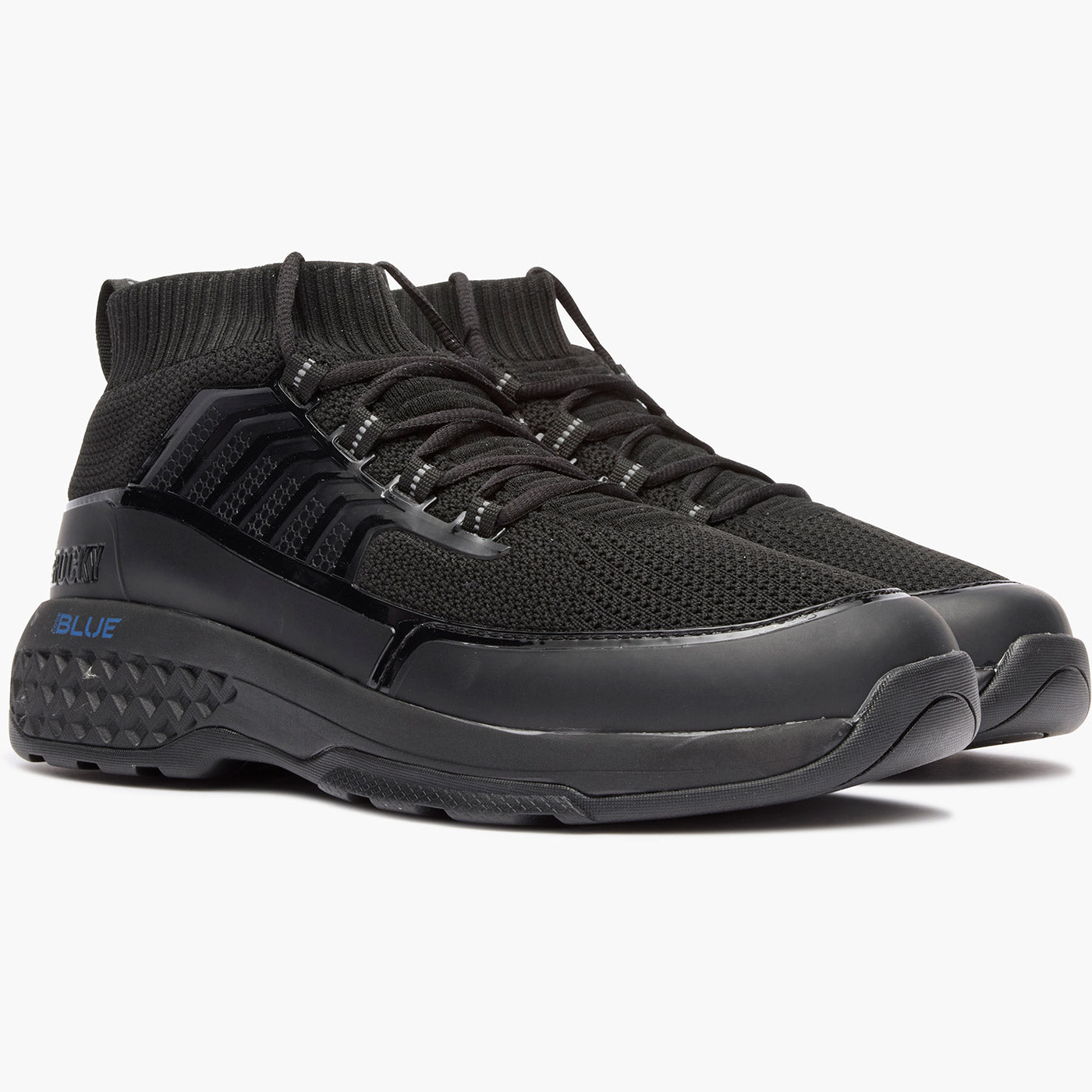 ""Rocky Code Blue 5"" Knit Public Service Boot" - doublequarter"