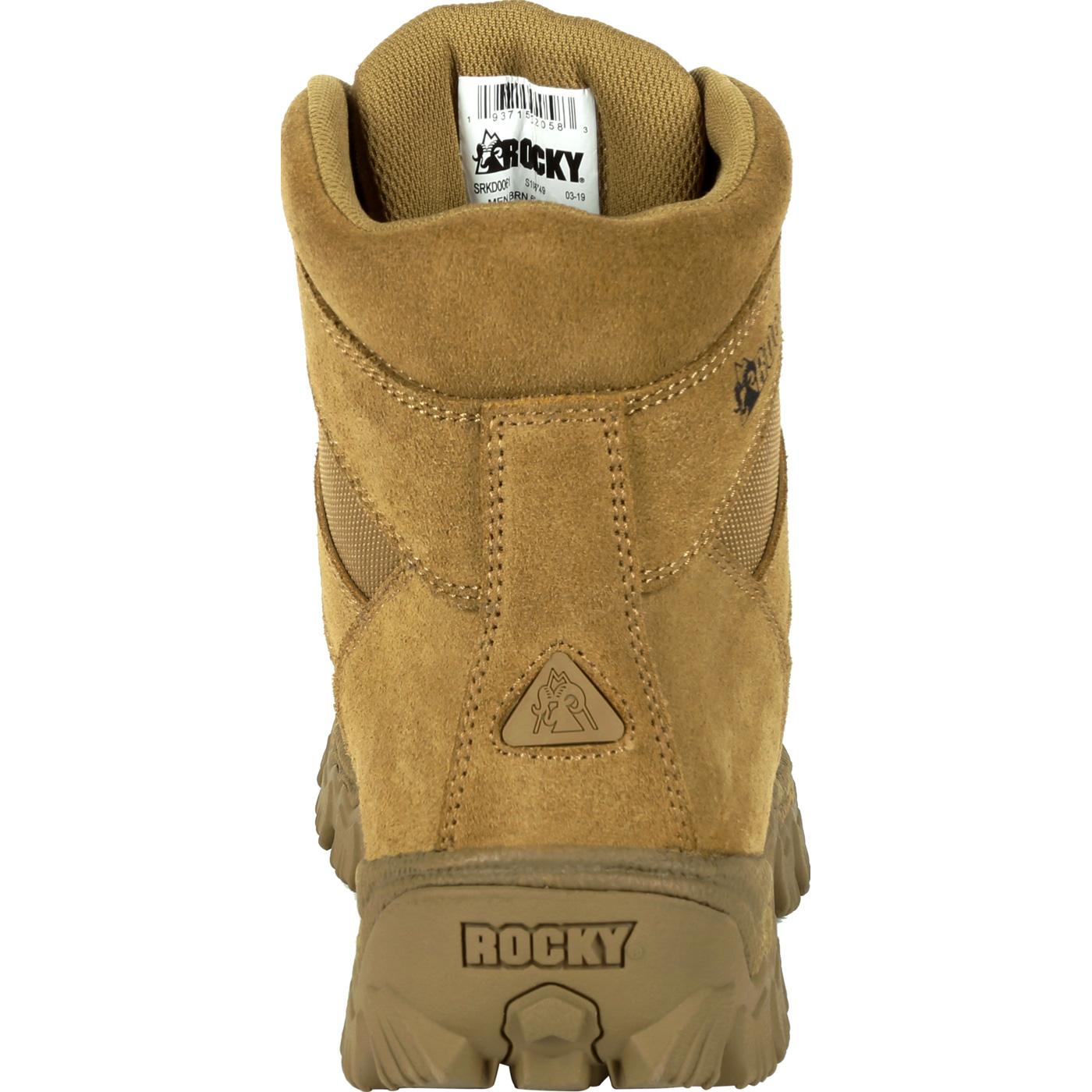 Rocky Alpha Force 6 Inch Duty Boot - back