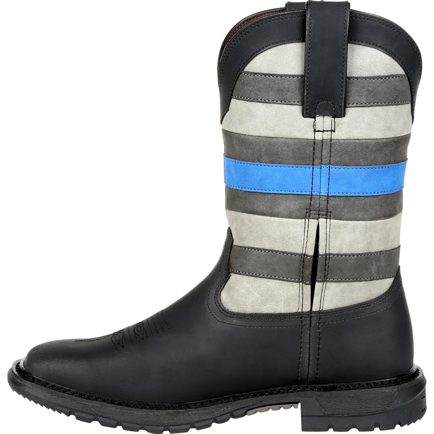 Rocky Blue Line Women's Western Boot - profile