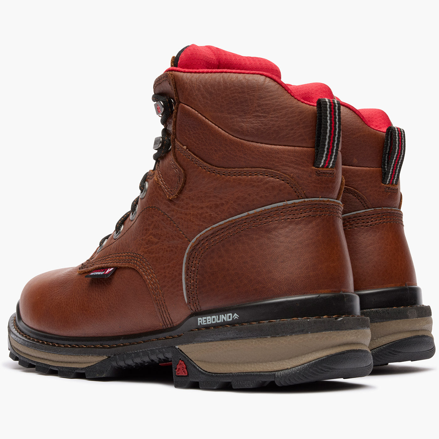 Rocky Rams Horn Waterproof Work Boot - doubleheel