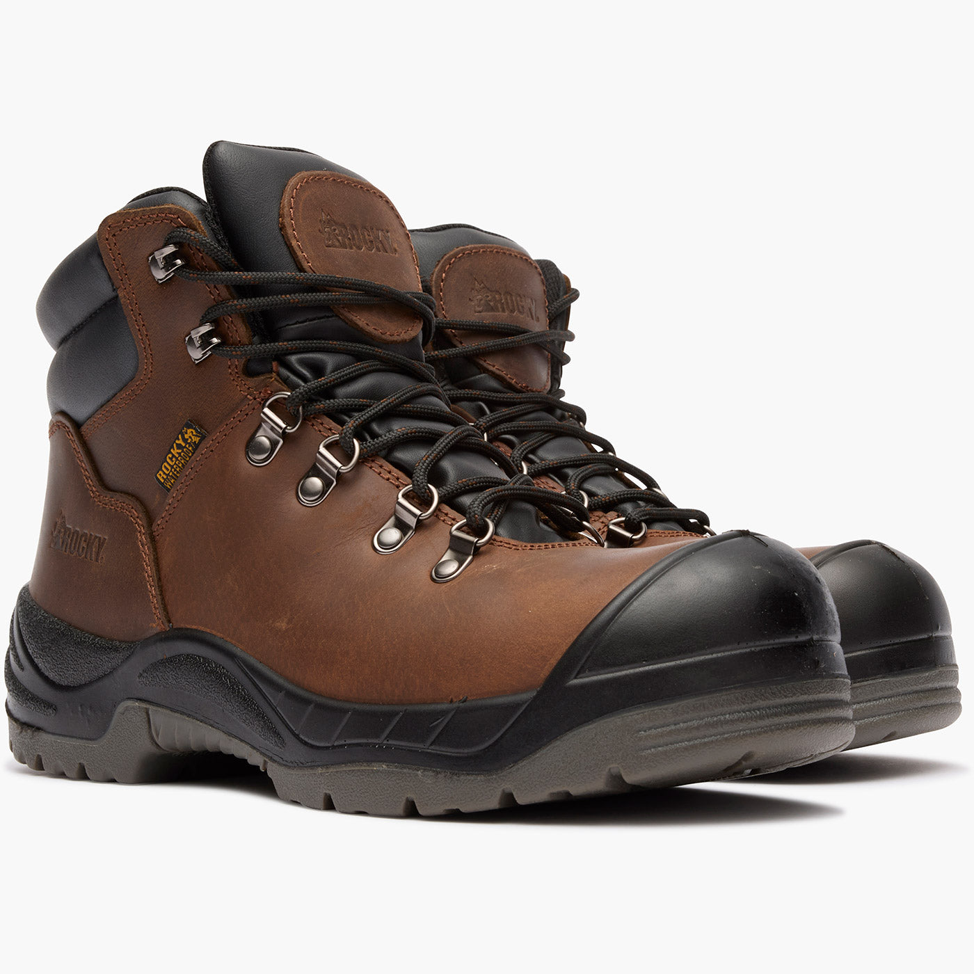 Rocky Worksmart Women's Composite Toe Waterproof Work Boot - doublequarter