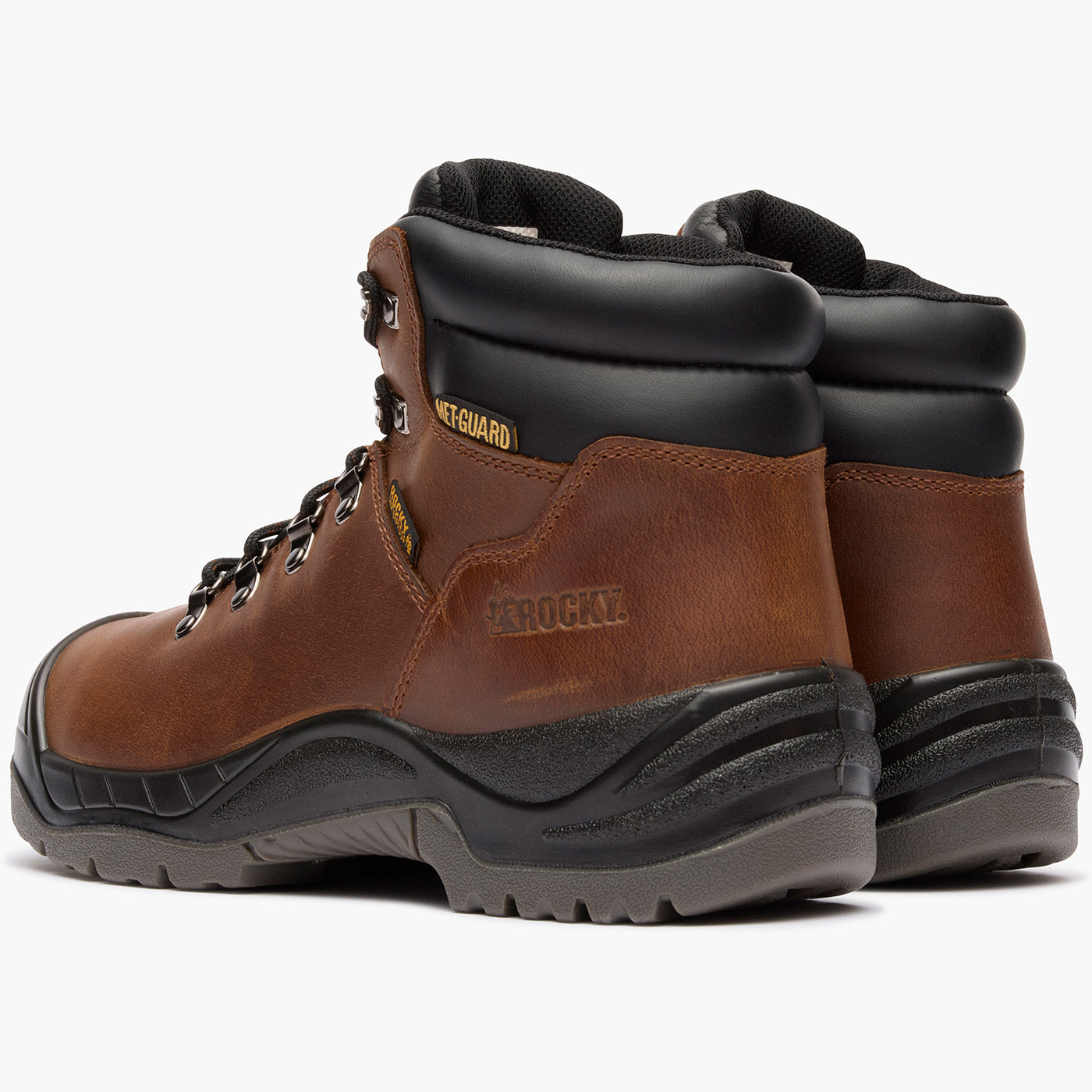Rocky Worksmart Composite Toe Internal Met Guard Waterproof Work Boot - doubleheel