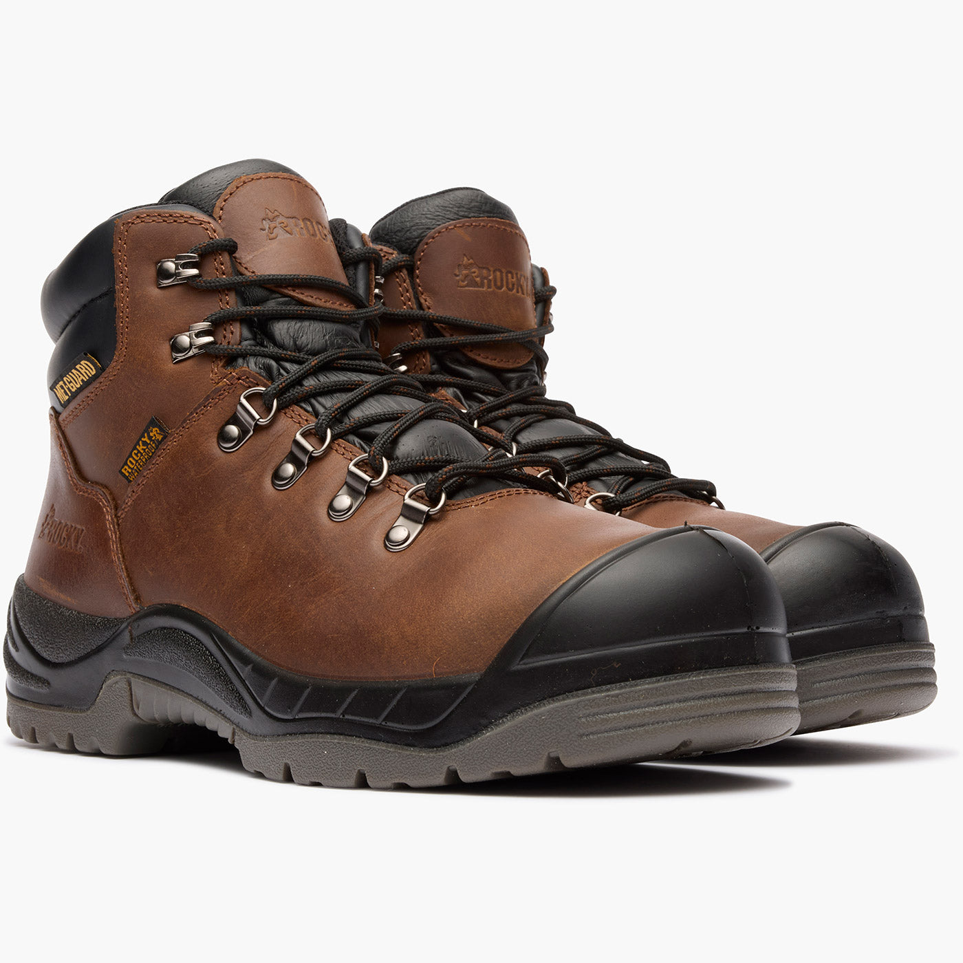 Rocky Worksmart Composite Toe Internal Met Guard Waterproof Work Boot - doublequarter