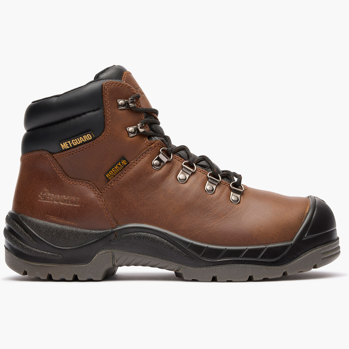 Rocky Worksmart Composite Toe Internal Met Guard Waterproof Work Boot - profile