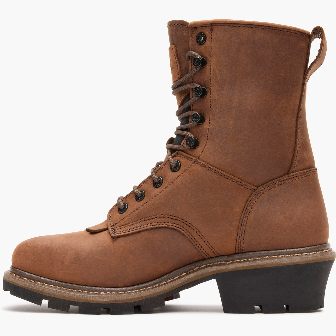 Rocky Square Toe Logger Composite Toe Waterproof Work Boot - profile