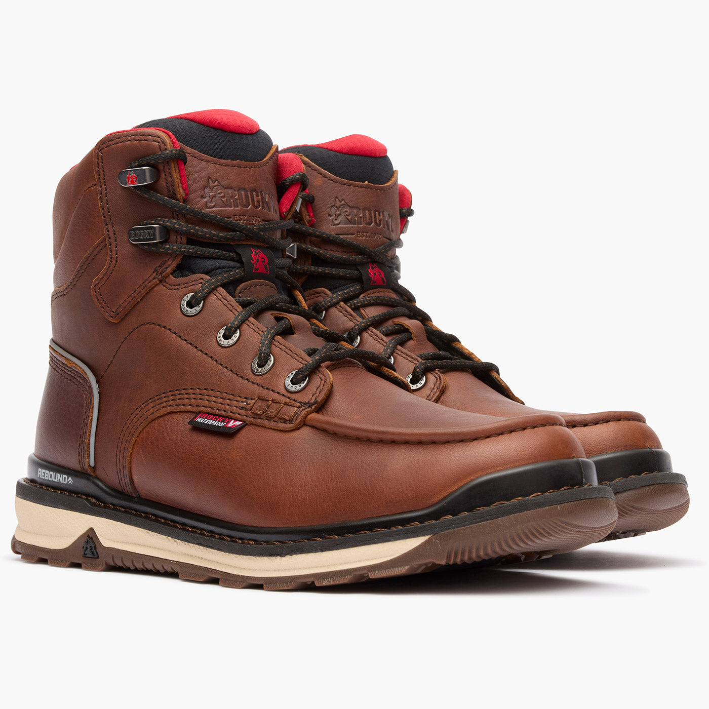 Rocky Rams Horn Waterproof Work Wedge - doublequarter