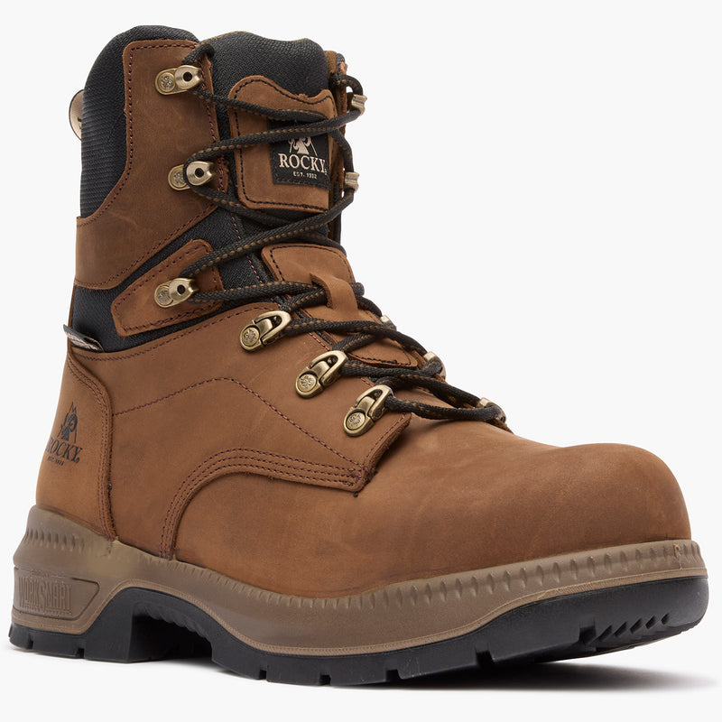"Rocky Worksmart 8" Comp Toe Internal MET Guard Work Boot - main"