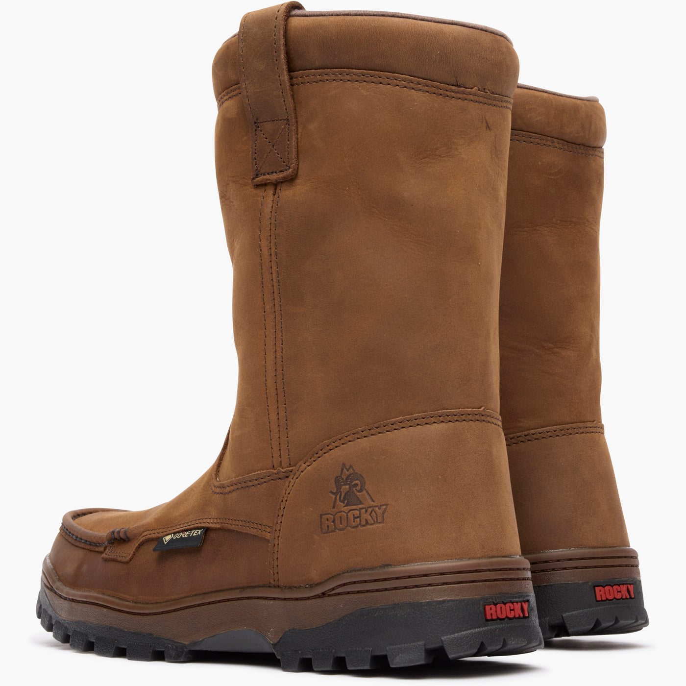 Rocky Outback GORE-TEX® Waterproof Wellington Boot - doubleheel