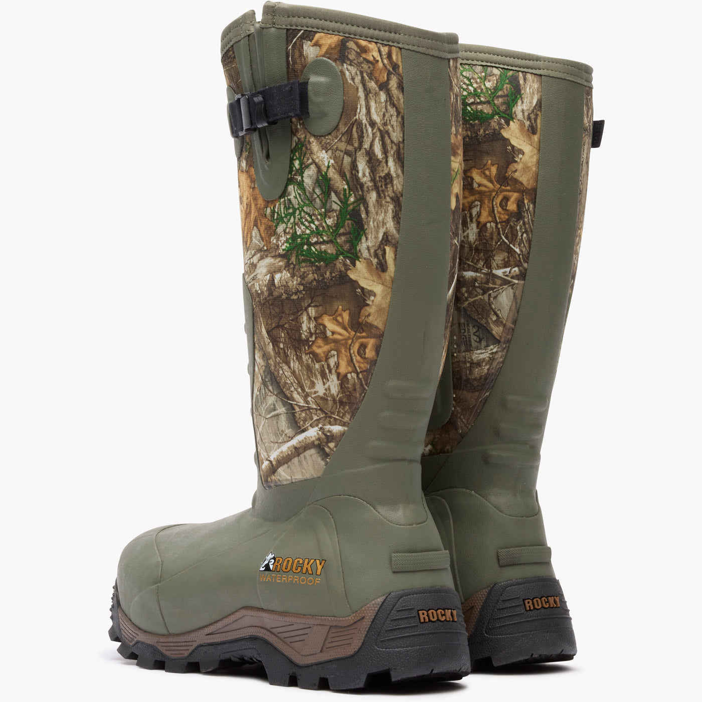Rocky Sport Pro Rubber 1200G Insulated Waterproof Outdoor Boot - doubleheel