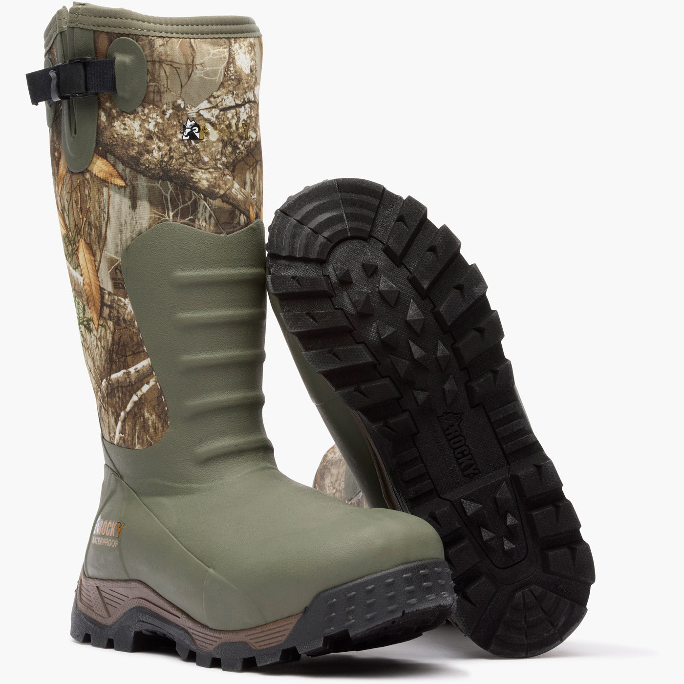 Rocky Sport Pro Rubber 1200G Insulated Waterproof Outdoor Boot - outsole
