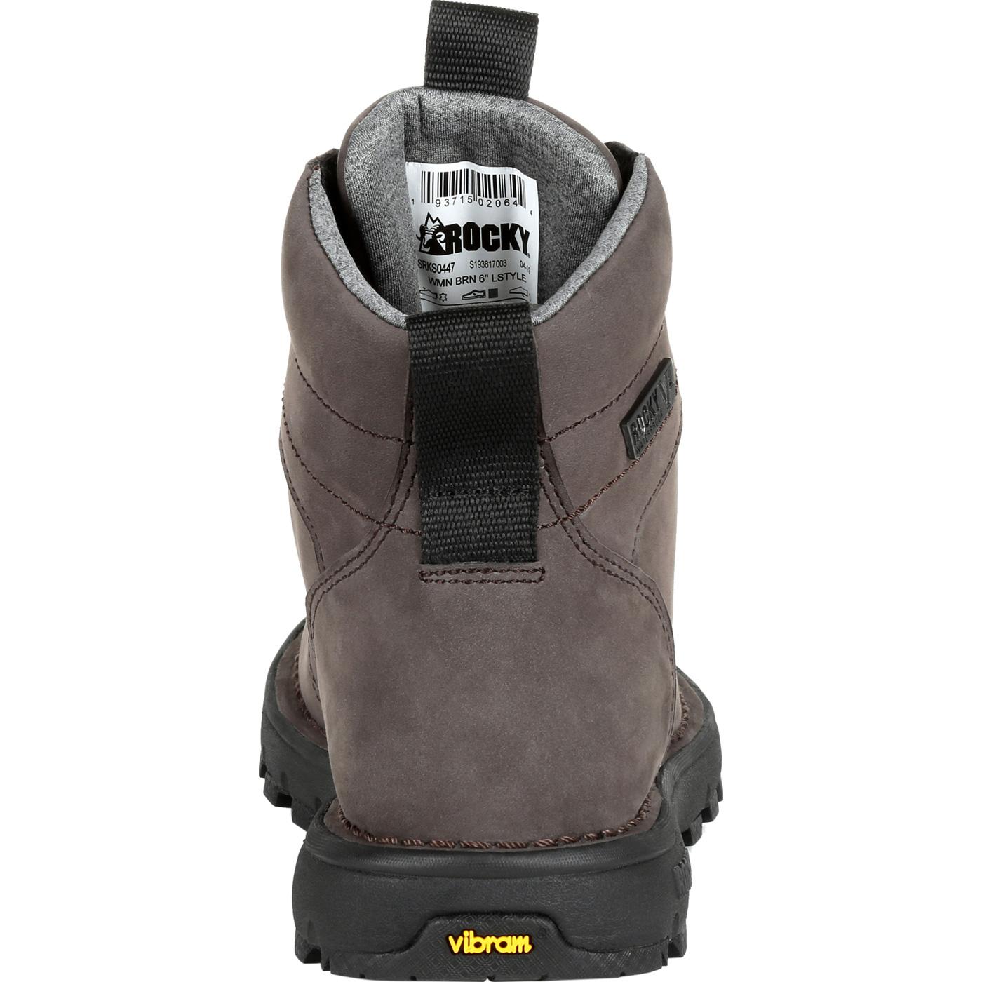 Rocky Legacy 32 Women's Gray Waterproof Hiking Boot - back