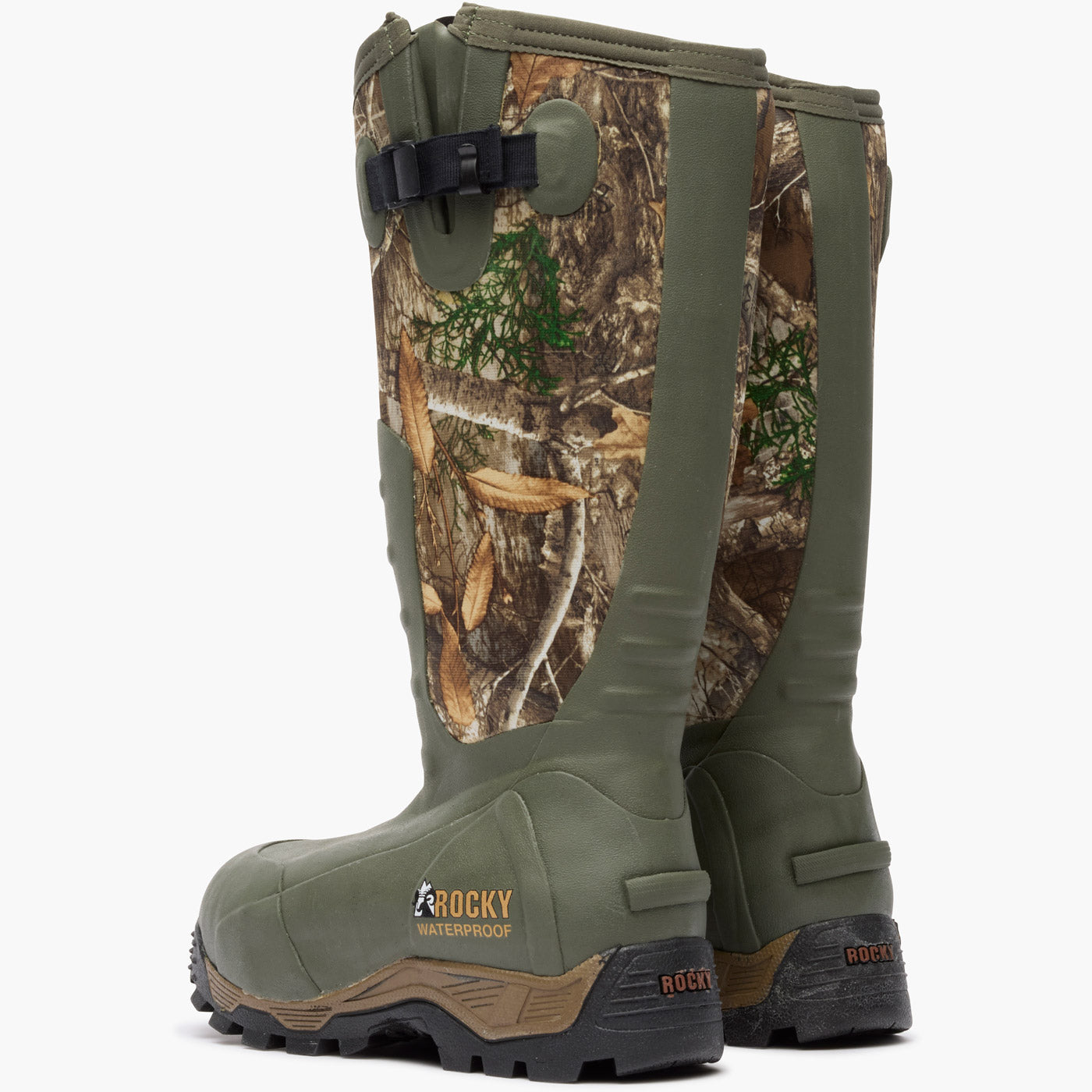 Rocky Sport Pro Women's 1200G Insulated Rubber Outdoor Boot - doubleheel