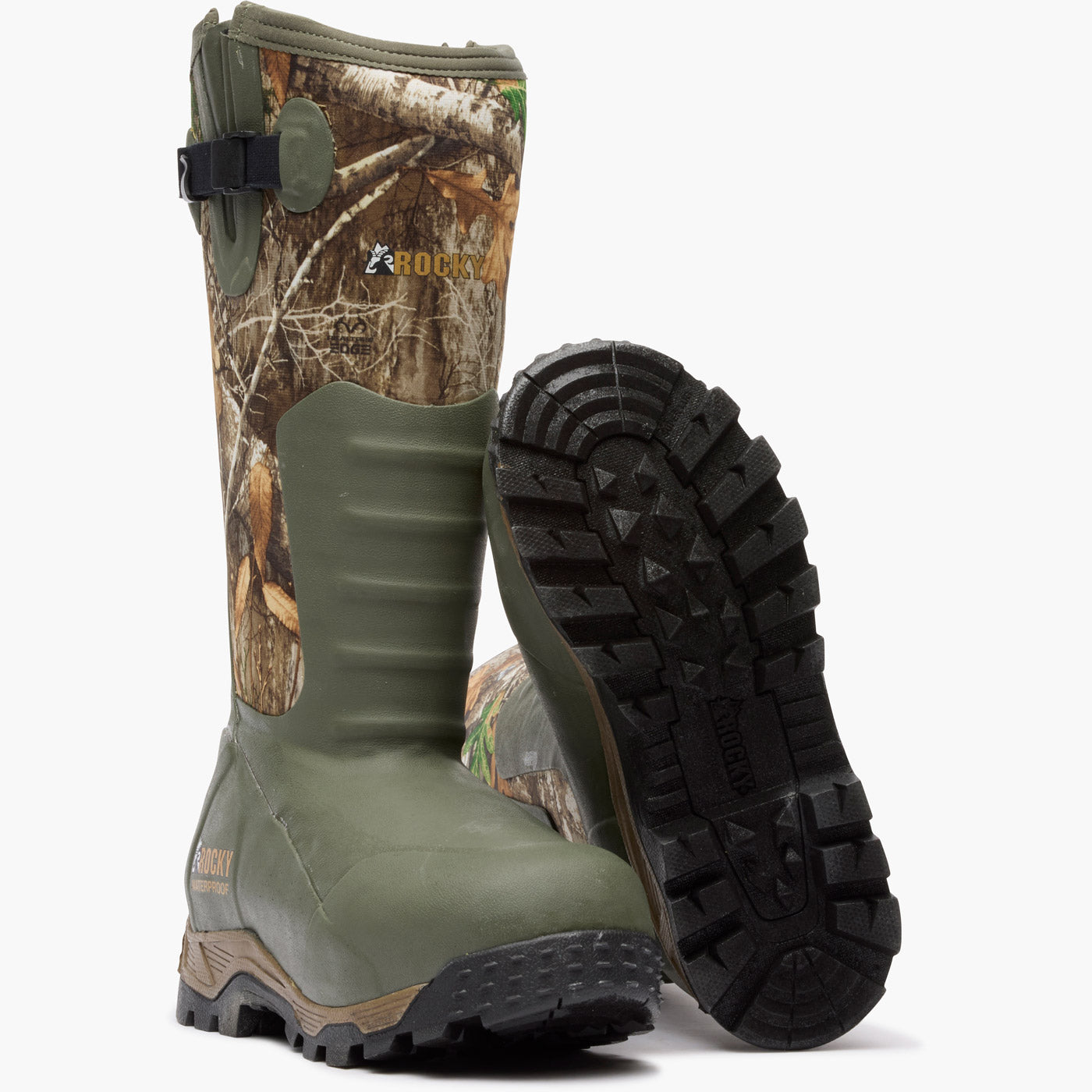 Rocky Sport Pro Women's 1200G Insulated Rubber Outdoor Boot - outsole