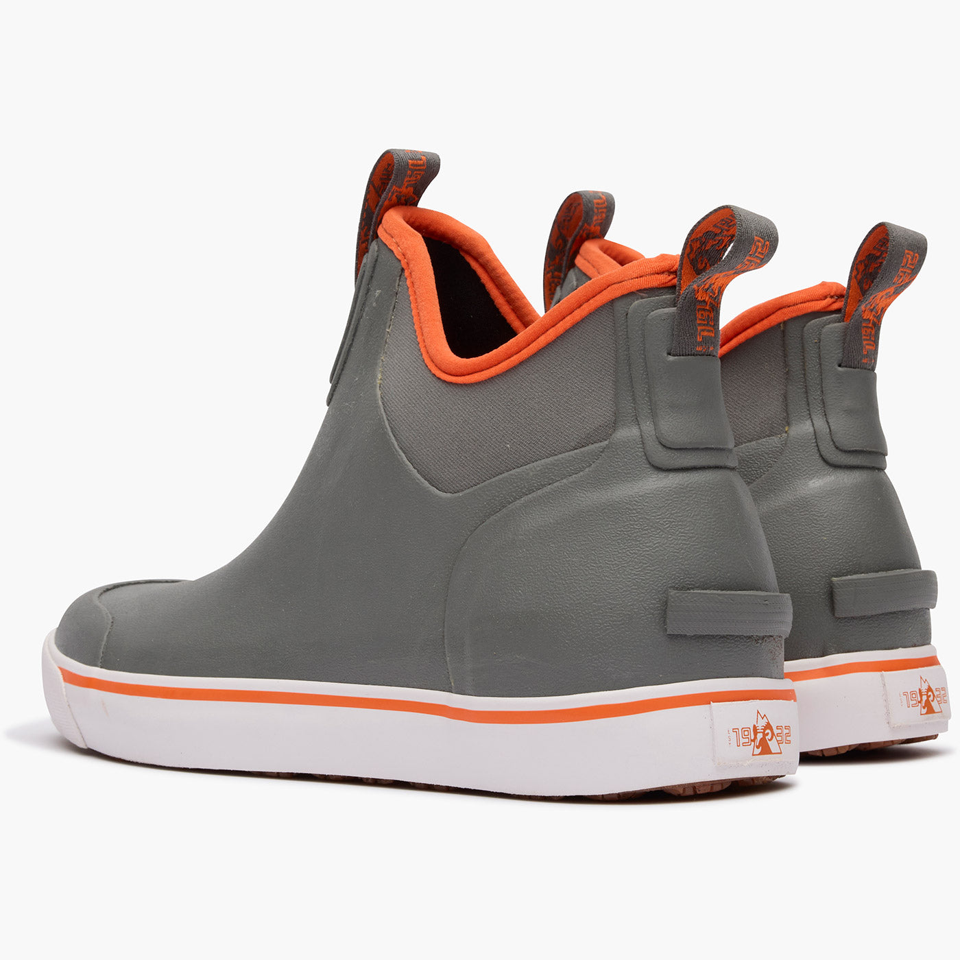 Rocky Dry-Strike Waterproof Gray & Orange Deck Boot - doubleheel