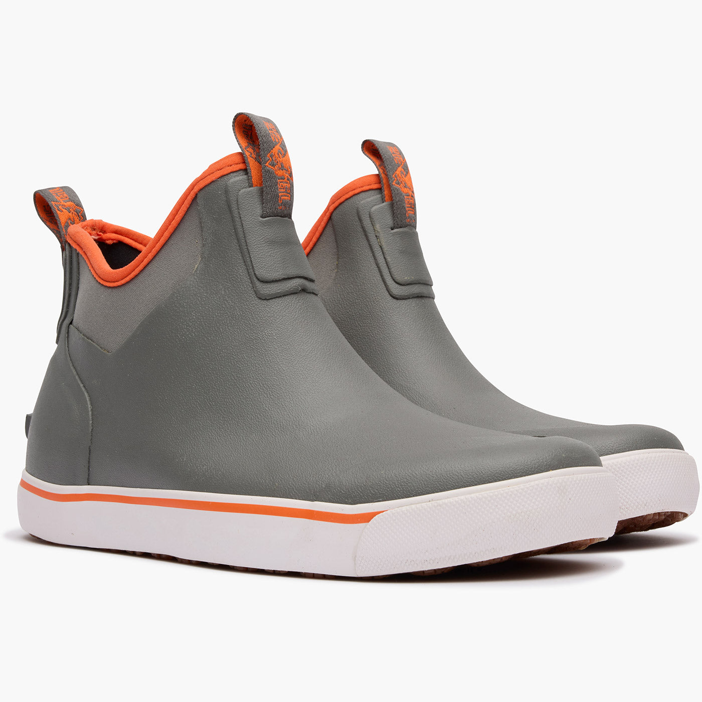 Rocky Dry-Strike Waterproof Gray & Orange Deck Boot - doublequarter