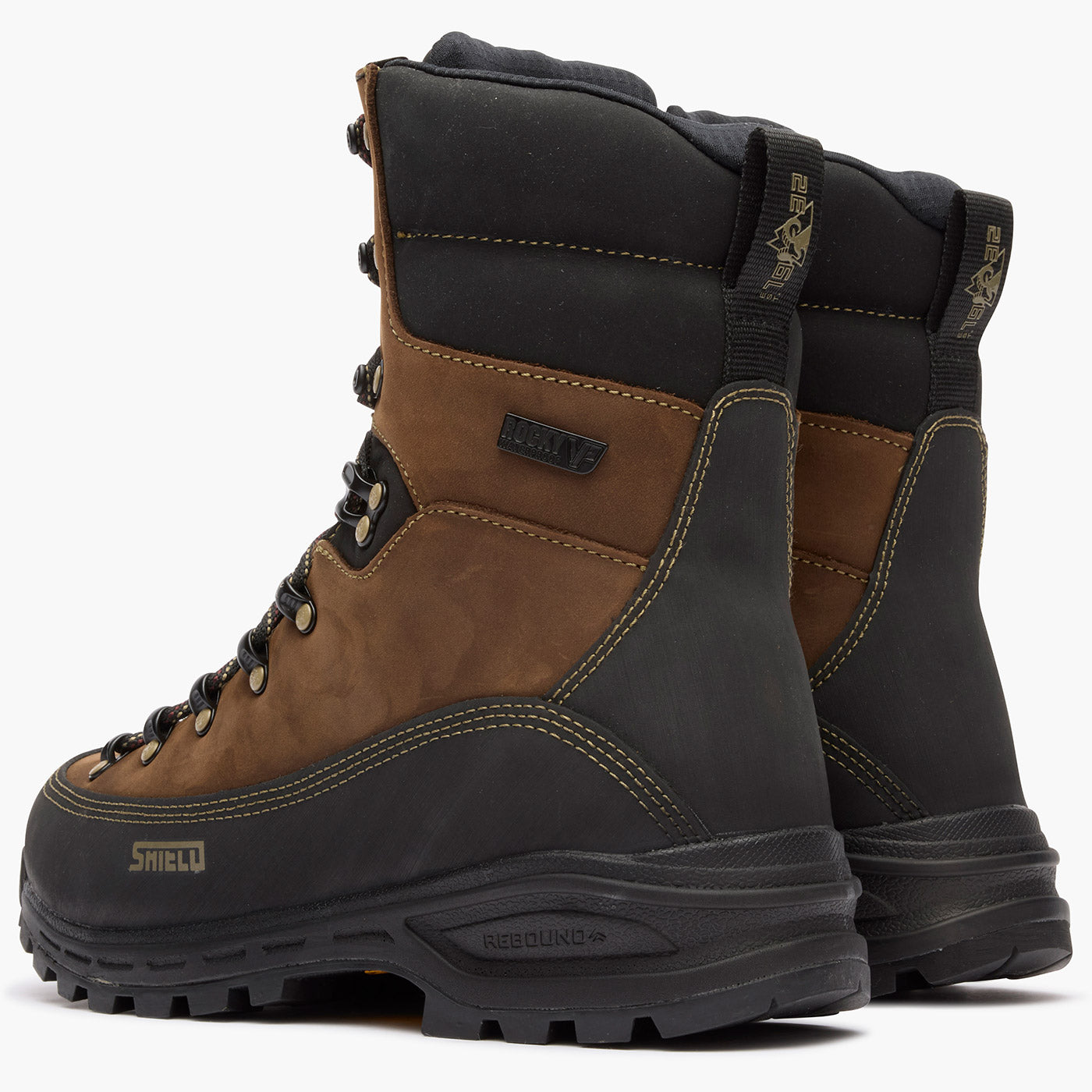 Rocky MTN Stalker Pro Waterproof 400G Insulated Mountain Boot - doubleheel
