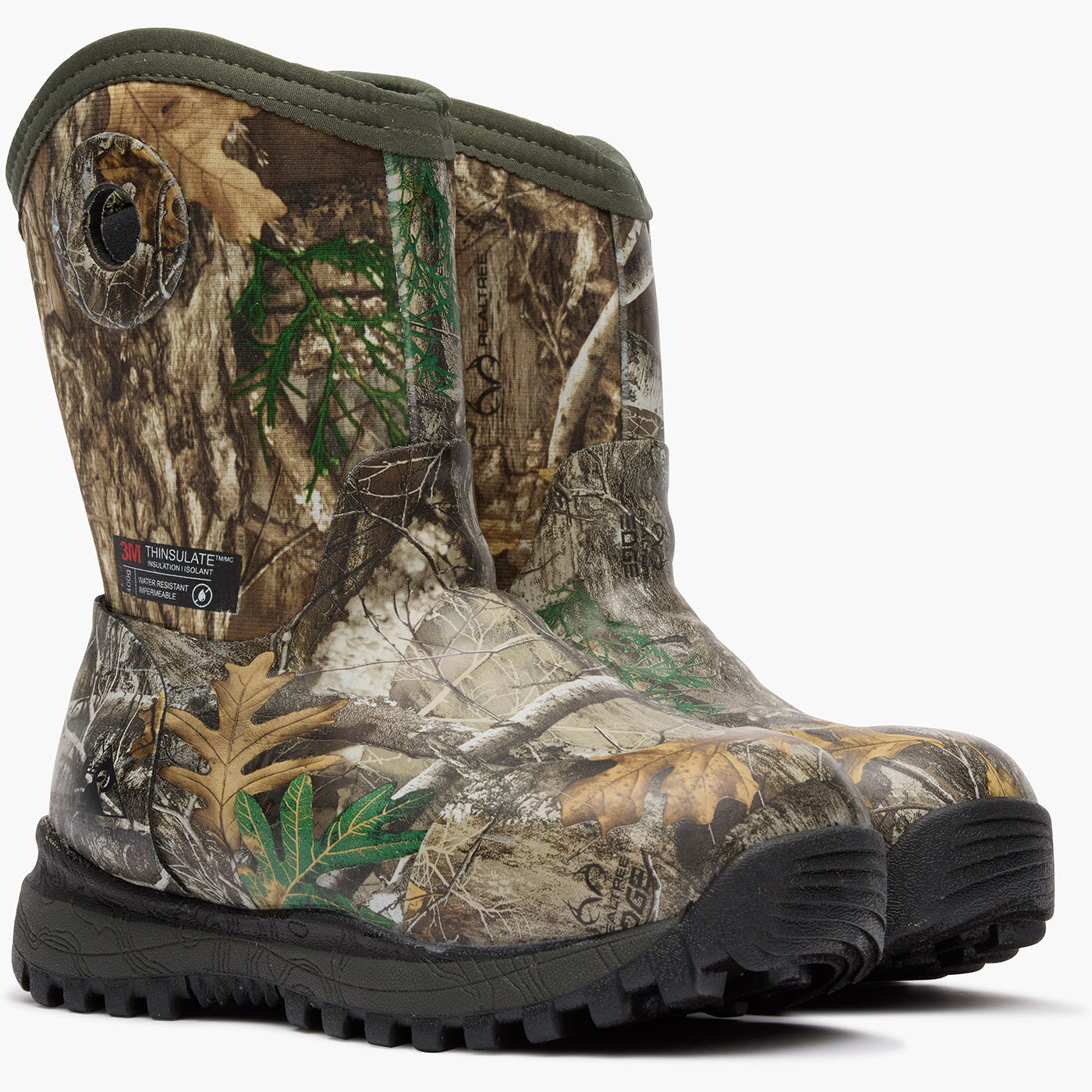 Rocky Spike Little Kid Waterproof 400G Insulated Rubber Boot - doublequarter